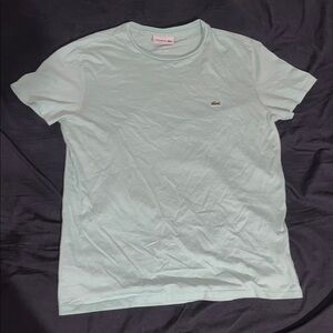 Lacoste Men's Light Green Short Sleeve Tee